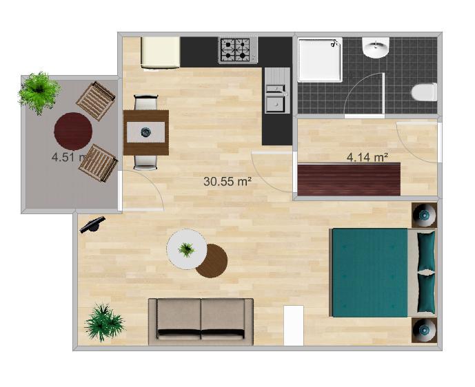 Apartment Tilia Фрайбург Экстерьер фото